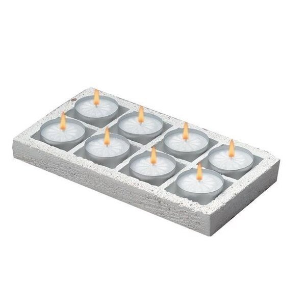 Biedermann & Sons H2999 Natural Soapstone Tealight Holder; Pack of 6, Biedermann & Sons, Mfr#: H2999